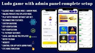 zupee ludo clone game with admin panel development || zupee ludo || ludo game development