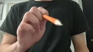 asmr camera tapping with different pencils