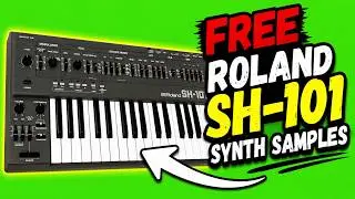 FREE Sample Pack || Roland SH-101 synth samples || royalty-free By MusicRadar