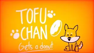 Tofu gets a donut (animation)