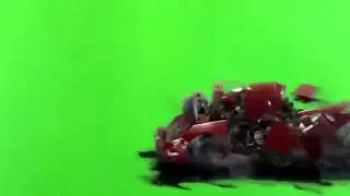 Transformer green screen video