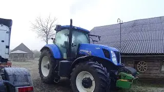 Replacing the shock absorbers and cabin cushions of the New Holland T7-270 tractor. Part 1