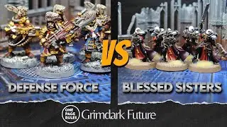 One Pages Rules Grimdark Future: Defense Force v. Blessed Sisters