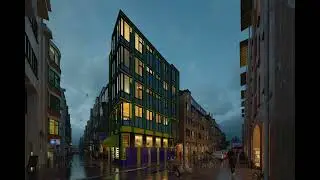 Archviz test dark scene