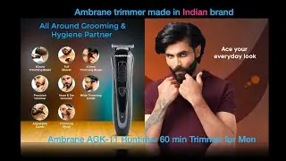 Ambrane AGK-11 Runtime: 60 min Trimmer for Men