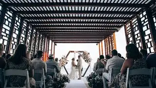 Elegant Wedding at Dreams Jade Cancun | Beachfront Wedding Photography & Videography