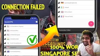 Quick vpn connecting problem || Best vpn in pubg || mod vpn for pubg lite || BEDARDI FUN TIME