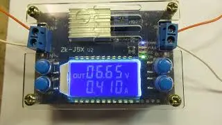 TEST of a Chinese DC to DC converter, say 24 V input, type number Zk J5 X  V2 (no good results)