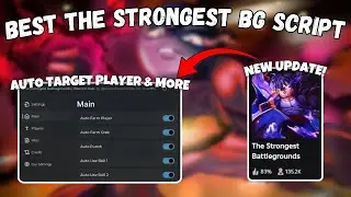*NEW* THE STRONGEST BATTLEGROUNDS Script | Auto Combo | Target Player | MUCH MORE | FREE
