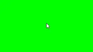 Mouse Click Cursor Green Screen !!! No Copyright !!!