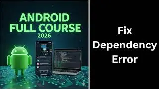 Fix Dependency Requires Libraries Error in Android Studio | Gradle Build Error Solution (14)