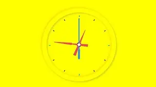 Clock | Neumorphism Analog Clock with JavaScript