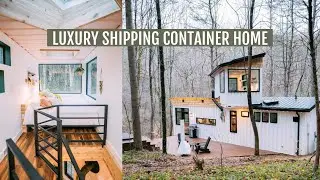 LUXURY SHIPPING CONTAINER HOME TOUR