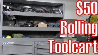 Build a rolling tool cart for $50!