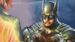 pintura de Batman PROCESO COMPLETO 🦇