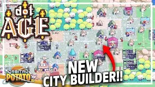 NEW Godly City Builder!! - Dotage - Base Building Management Game