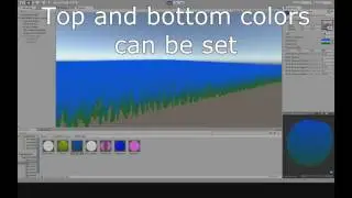 Controllable Unity grass tool
