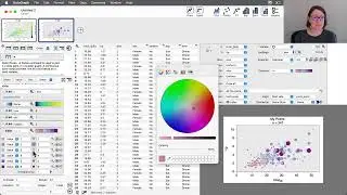 DataGraph 5 Q&A: How to Show Point Size and Color in a Legend