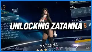 Injustice 2 Mobile | Unlocking Zatanna | My New Legendary Character