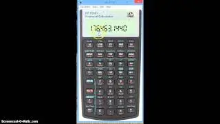 Three basics on HP 10bII Financial Calculator
