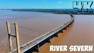 River Severn Drone Footage 4K