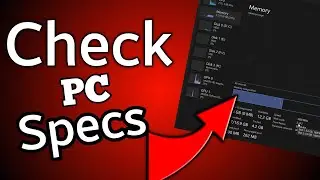 How to Check Computer/Laptop Specs on Windows 10/11 (Ram, CPU, GPU)