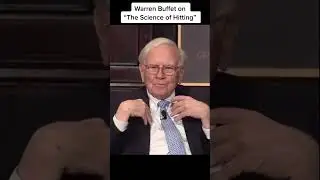 WARREN BUFFETT ON THE SCIENCE OF HITTING  #shorts #tiktok
