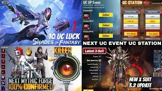 New Ultimate Crate Opening Bgmi | Next Uc Event In Bgmi | Bgmi New X Suit | Bgmi Next Mythic Forge