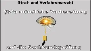 Mündliche Vorbereitung 34a Straf- und Verfahrensrecht