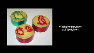 Kerzen zur Osterzeit   kerzenidee