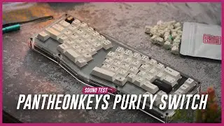 PantheonKeys Purity Switch Sound Test | Full PBT Housing FTW?