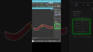 Creating Decorative Borders with Path Deform in 3Ds Max 