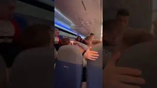 ДРАКА РУССКИХ В САМОЛЁТЕ ( РЕЙС ДУБАЙ )