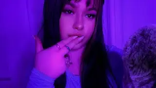 ASMR 💖SPIT PAINTING🎨Intense Tingly Mouth Sounds, Hand Movements, Visuals💖 to put you to sleep
