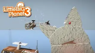 LittleBIGPlanet 3 - Finn Tries to Escape The Angry Whale Encounter [Angry Whale Encounter] - PS4
