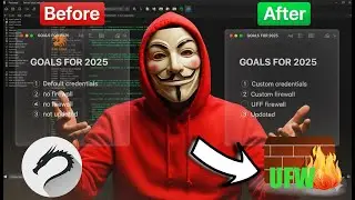 Secure Kali Linux— Change Passwords, Create Non-Root User & UFW Firewall | Kali Hardening Tutorial