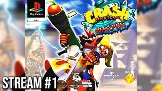 Crash Bandicoot Warped PS1 Playthrough #1