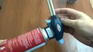 Горелка GB-0020 Intertool газовая, c пьезозажиганием