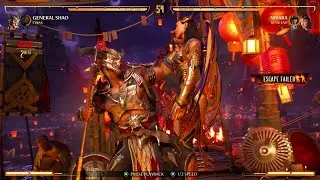 kevinjdcft (General Shao) vs Deo (Nitra) - MK1 PC - Online Ranked Replay Commentary