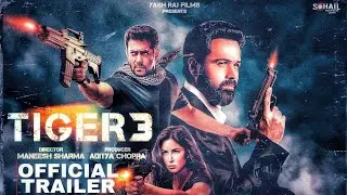 Tiger 3 - Official Trailer | Salman Khan |  Katrina Kaif |  Emraan Hashmi (fan Made) 2023 Teaser yrf