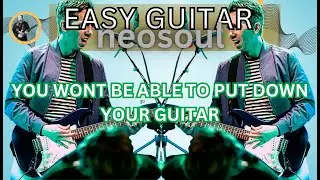 EASY NEOSOUL BACKING JAM TRACK IN A MAJOR | ACTUALLY GET BETTER AT GUITAR!