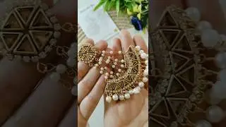 Most Demanding Jewellery Making || Diy Kundan Earrings #diyearrings #jewelsandyou #shorts #ytshorts