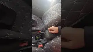 кобальт, поменял замок подлокотника
