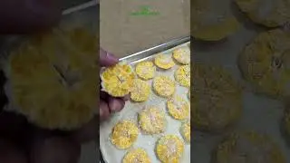 Сублимированные фрукты. Сублимация мандаринов. #shortvideo #shortsvideo #shorts #freezedry  #еда