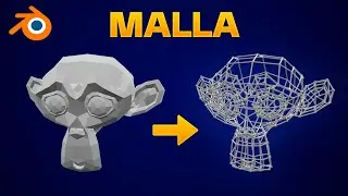 Convertir Objeto en una MALLA en Blender - Geometry Nodes