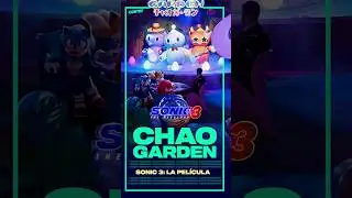 CHAO GARDEN EN SONIC 3 LA PELICULA #shortsfeed #shorts #sonic #sonicmovie3 #Sonic3LaPelicula #yt #si