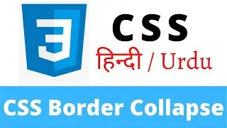 CSS Lecture - 22 Border Collapse Property of CSS