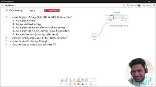 CPPB31 How to Pass array to function? | Return Array from function? | How to Avoid Array Decay?