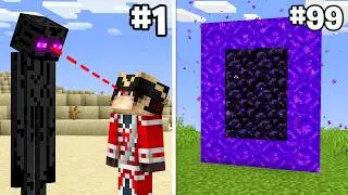 J'ai Brisé les 100 RÈGLES INTERDITES sur Minecraft !