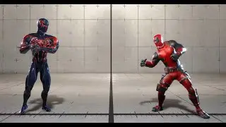 Street Fighter 6 Mods - Deadpool vs Spider-Man 2099